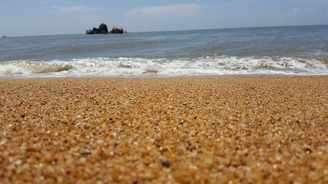 Areia da praia
