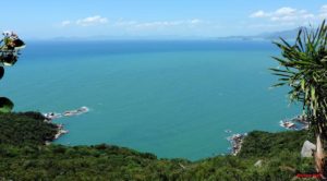 Vista do Oceano em Bombinhas