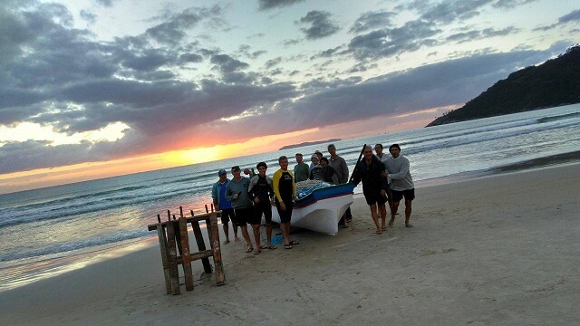 Rancho do Lino, Camaradagem da Maré Mansa, campeões da primeira edição do Saragaço (Foto: Fanpage Saragaço)