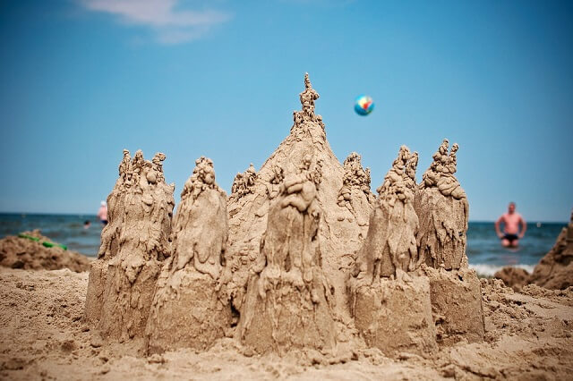 Castelo de Areia (Foto: Banco de Imagens Pixabay)