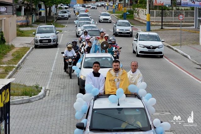 Carreata eucarística (Fonte: Santuário de Navegantes)