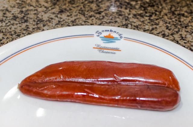 A ova de tainha desidratada é a base para o caviar de Bombinhas. Fonte: Features Design.